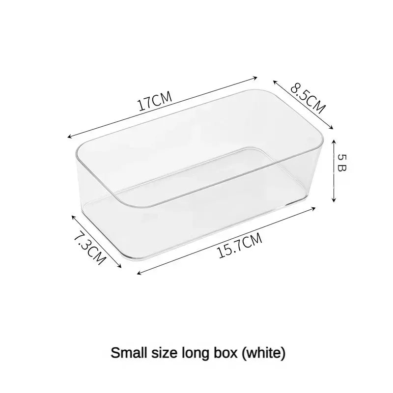 Clear Drawer Organizers for Kitchen, Bathroom & Desk