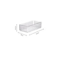 Clear Drawer Organizers for Kitchen, Bathroom & Desk