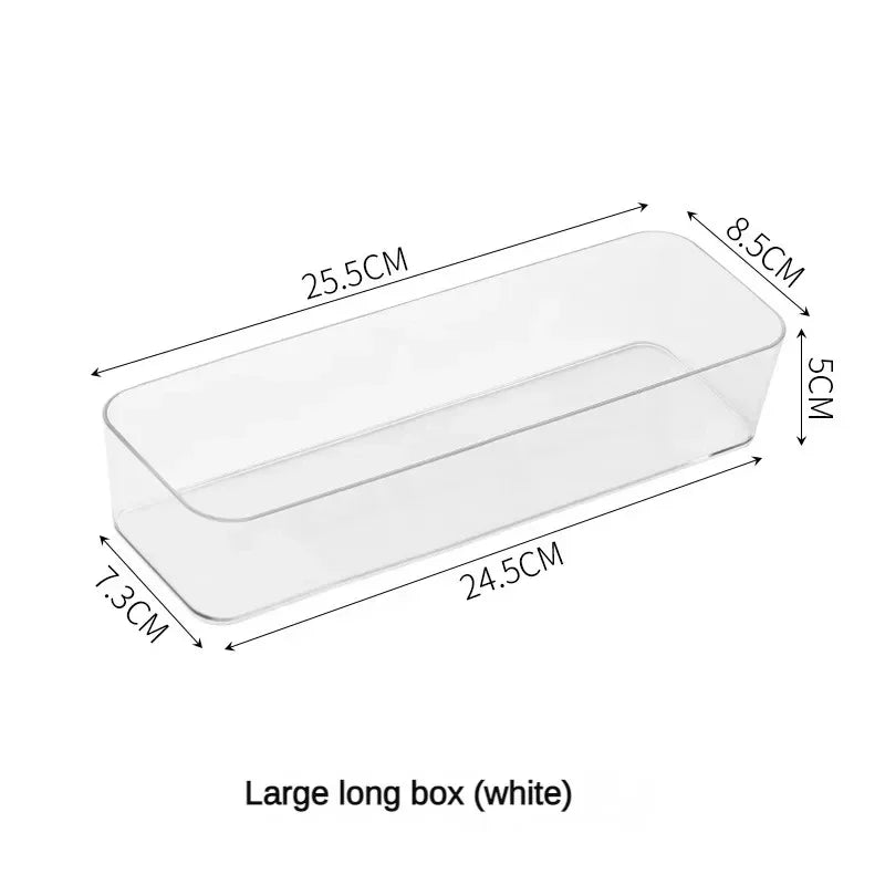 Clear Drawer Organizers for Kitchen, Bathroom & Desk